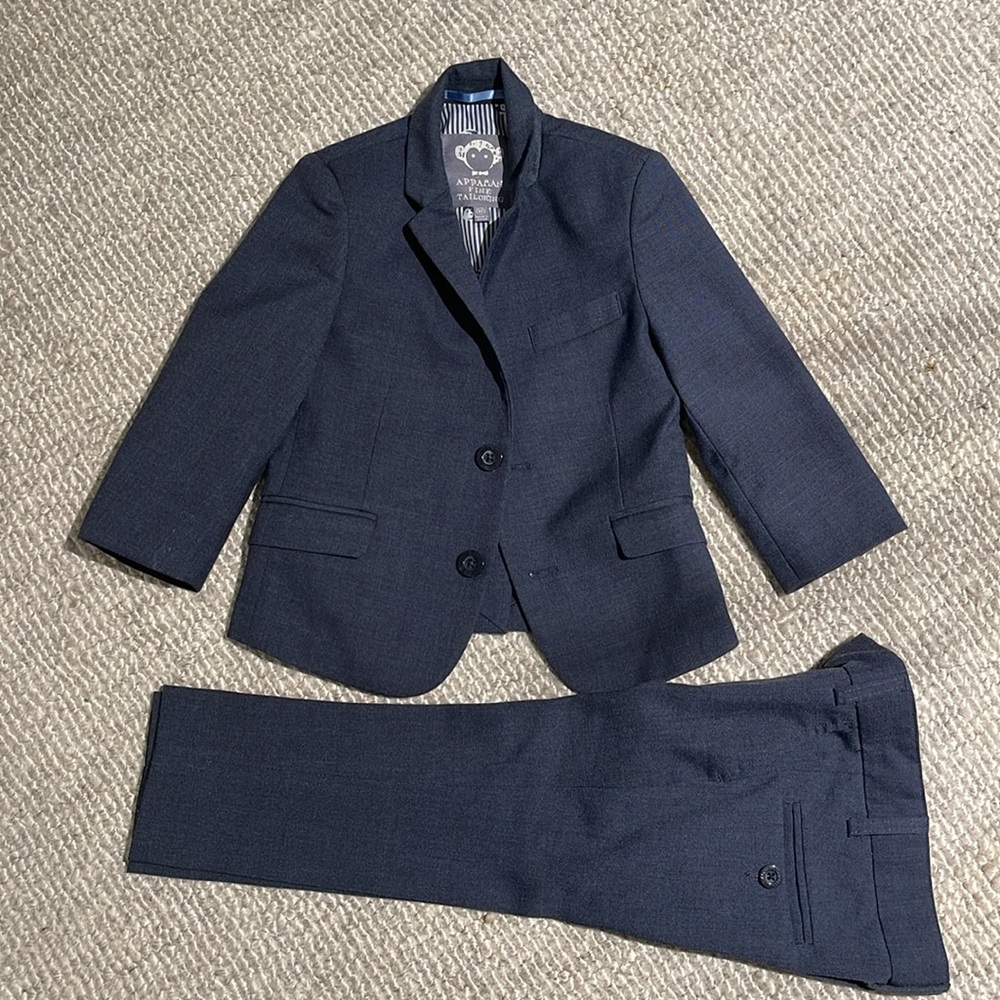 Appaman Dark Blue Tailored Suit size 3T